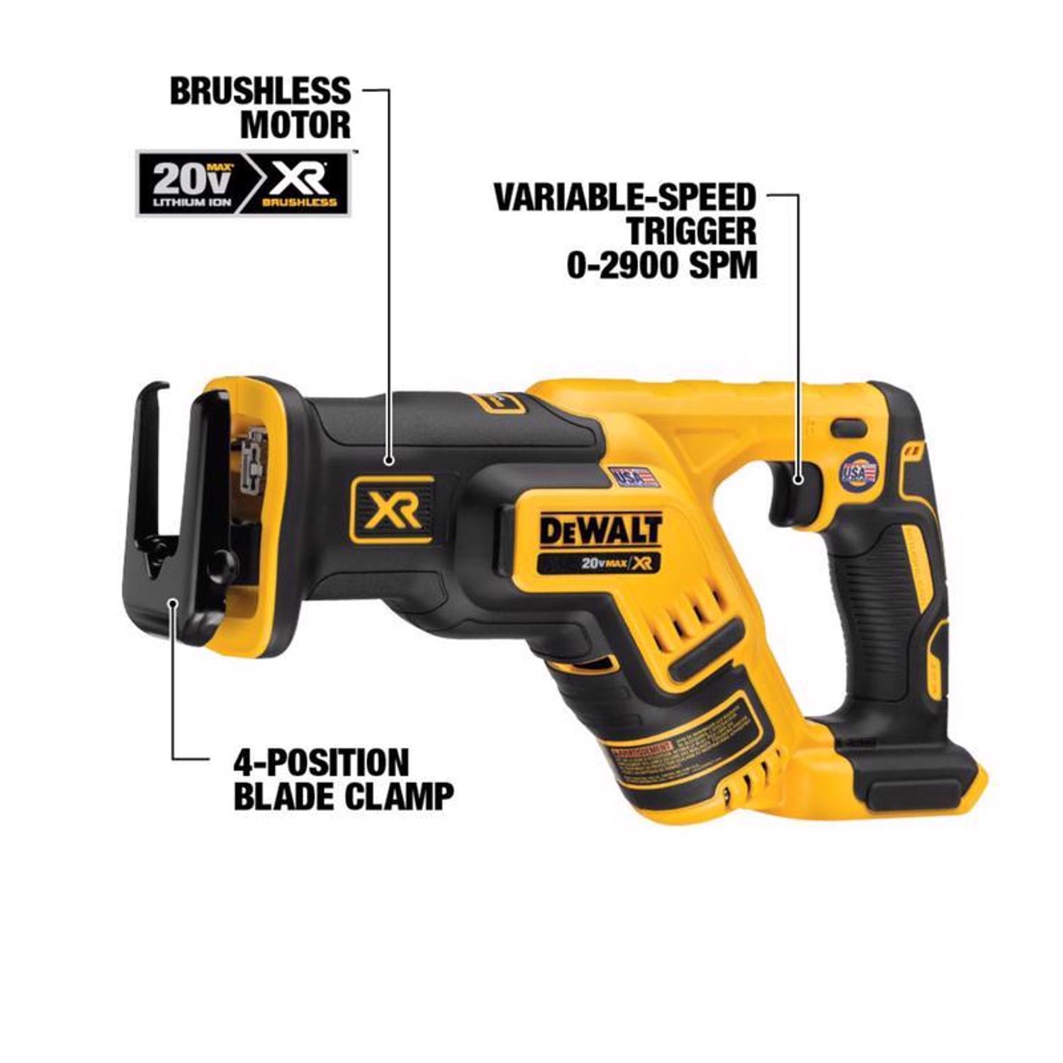 DW 20V MAX Cordless Brushless 5 Tool Combo Kit