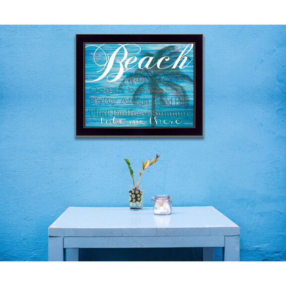 Beach   Take Me There by Cindy Jacobs  Printed W...