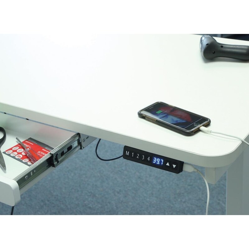 Motionwise 48 in. Standing Desk with Adjustable Height Feature