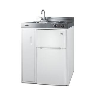 Summit Appliance 30 in. Compact Kitchen in White C30ELW