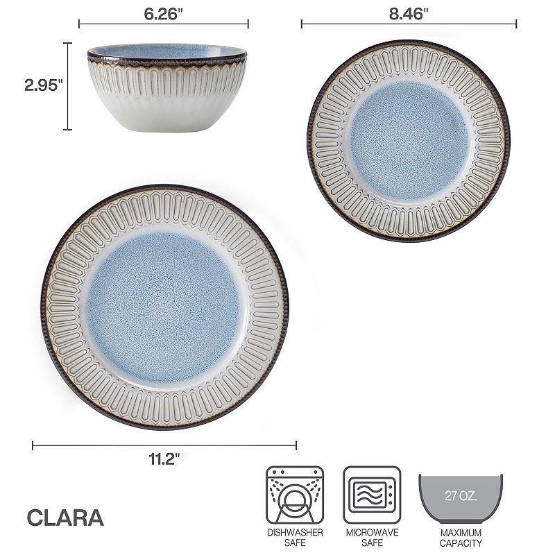 Pfaltzgraff Clara 12-pc. Dinnerware Set