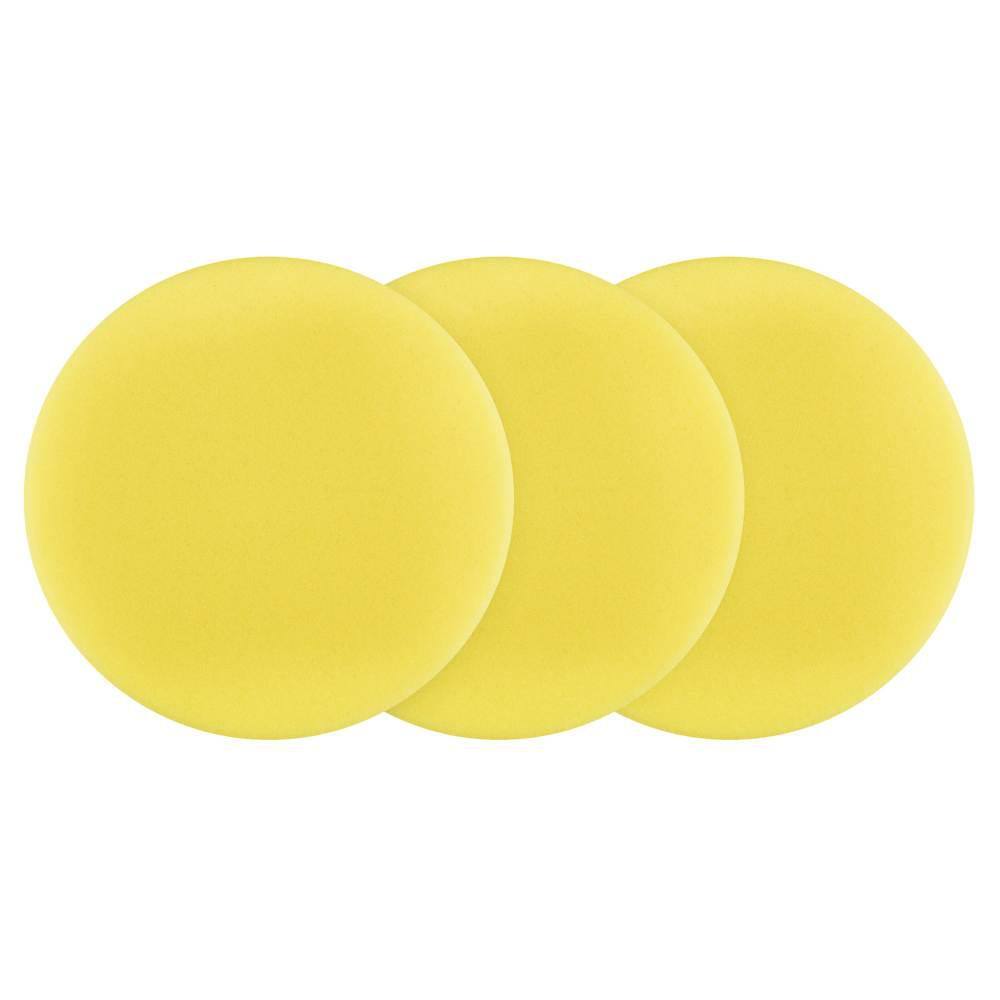 RYOBI 5 in. Foam Dual Action Polisher Correcting Pad Set (3-Piece) A38DA302