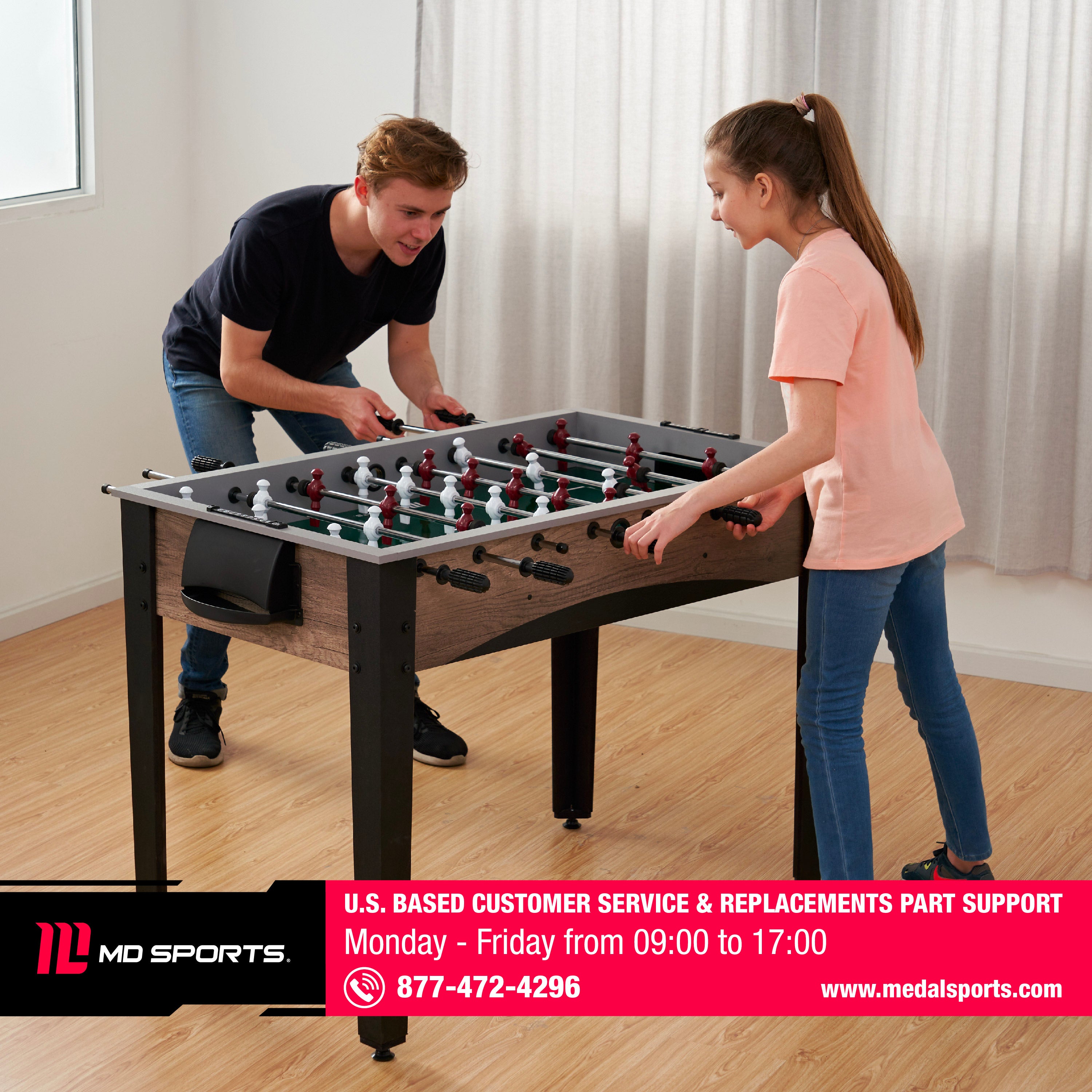 Medal Sports 48" Stand Alone Foosball Table