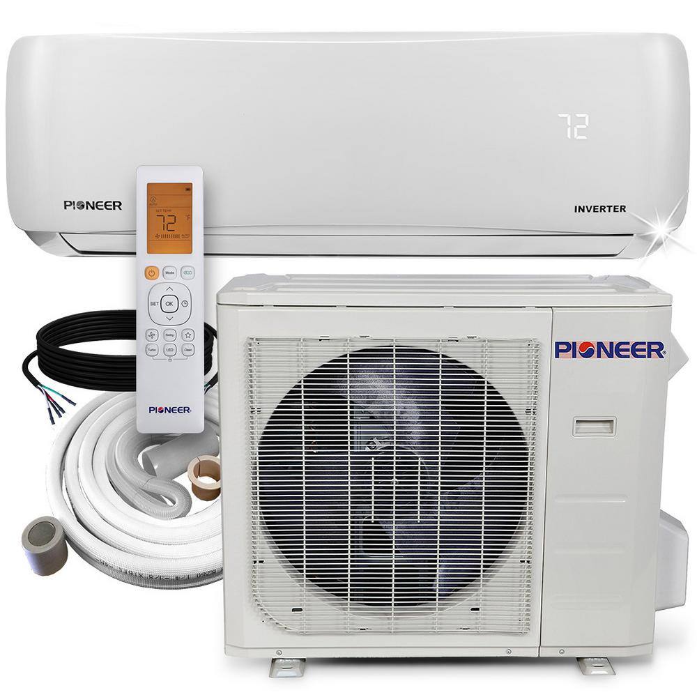 Pioneer 18000 BTU 1.5 Ton 19 SEER Ductless Mini Split Air Conditioner Heat Pump Variable Speed DC Inverter+ System 208230V WYS018GMFI20RL-16