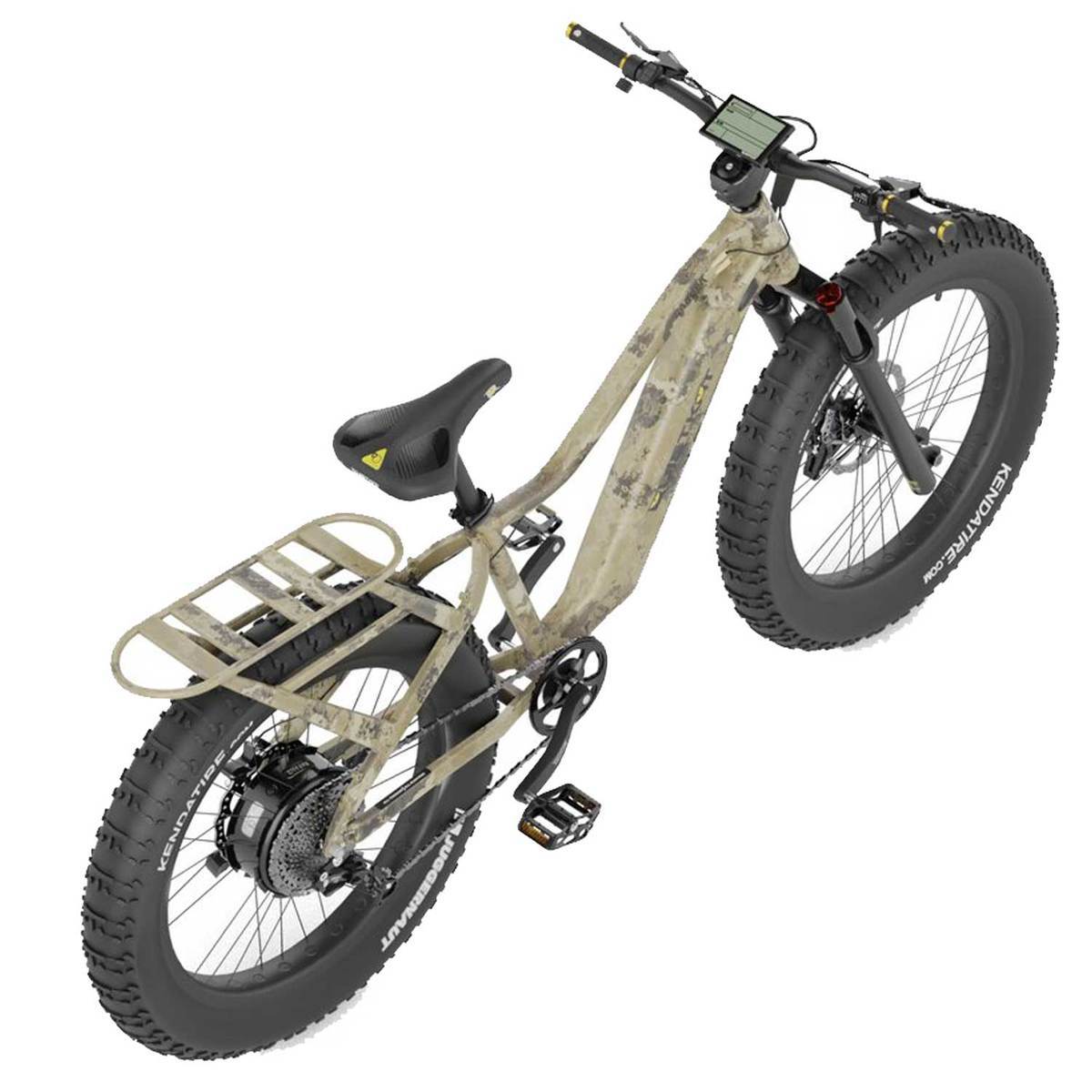 QuietKat Ranger 750W Veil Poseidon Dry Camo EBike  17in