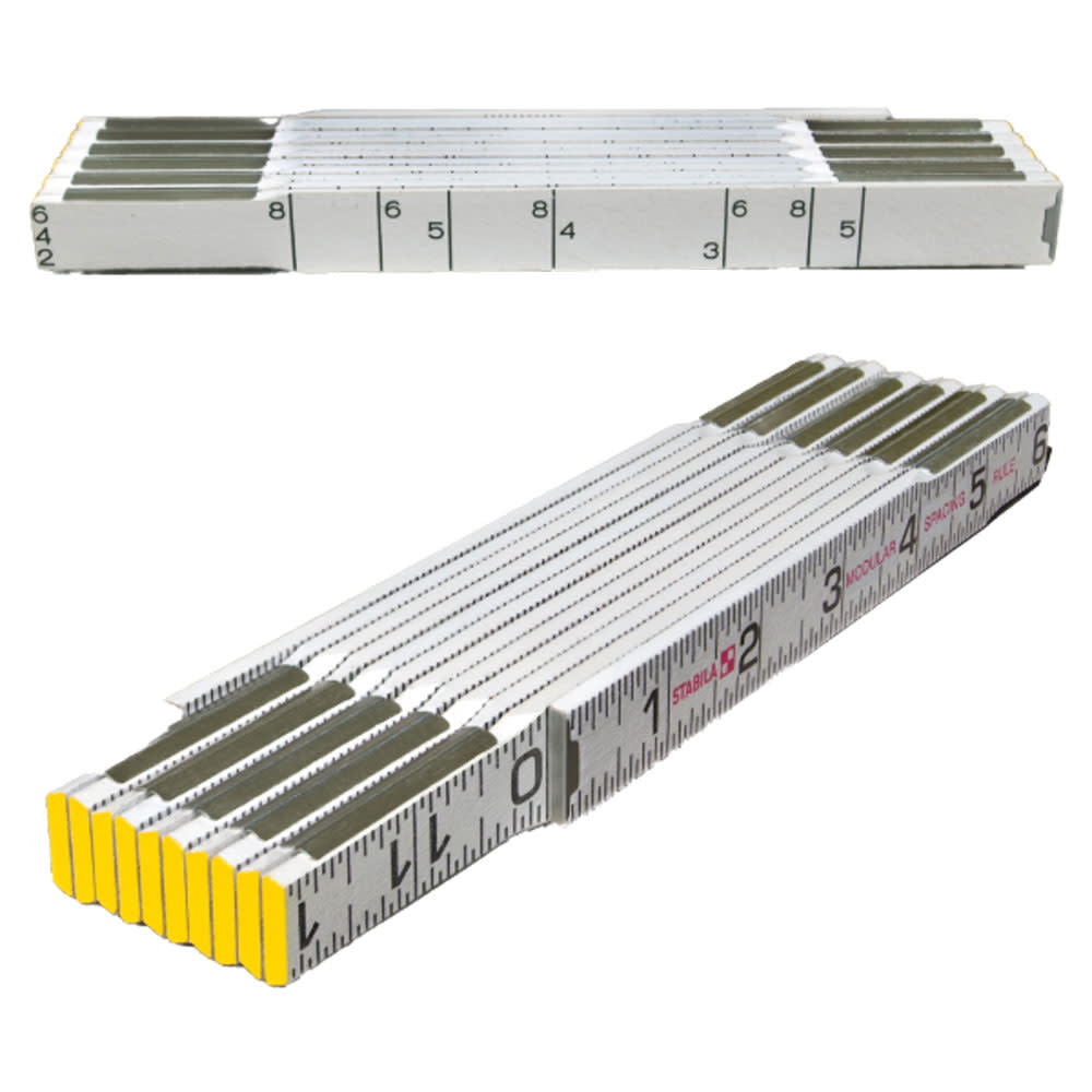 Modular Scale Folding Ruler