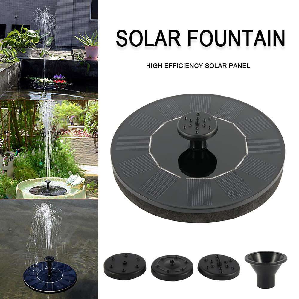 Willstar Solar Fountain Pump Solar Floating Water Fountain Solar Fountain Garden Lawn for Garden Pond Pool， Bird Bath， Back Yard