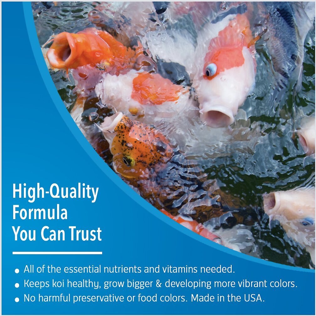 Microbe-Lift Legacy Growth and Energy Floating Pellets with Color Enhancer Koi and Goldfish Food