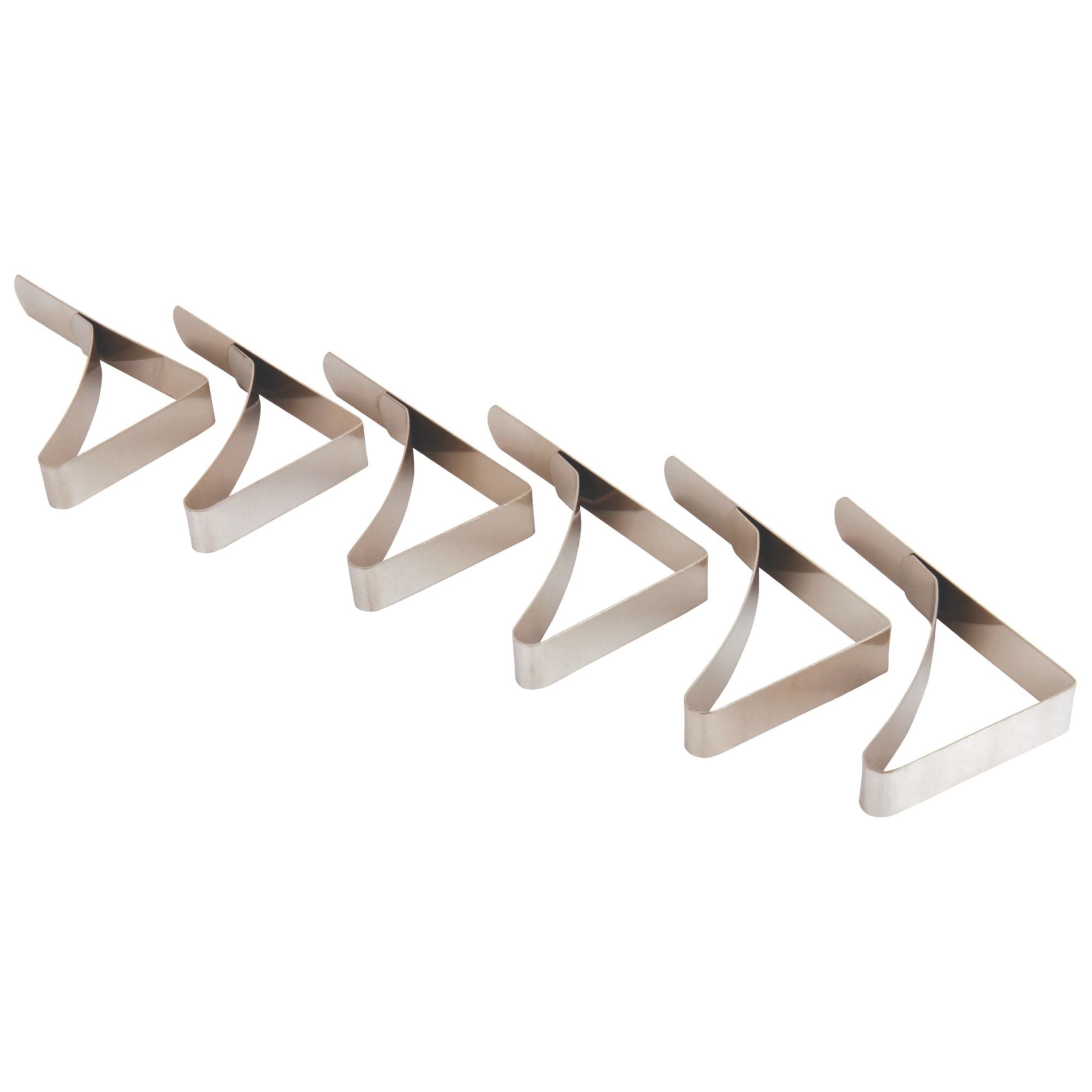 Coleman Tablecloth Clamps, 6-Pack