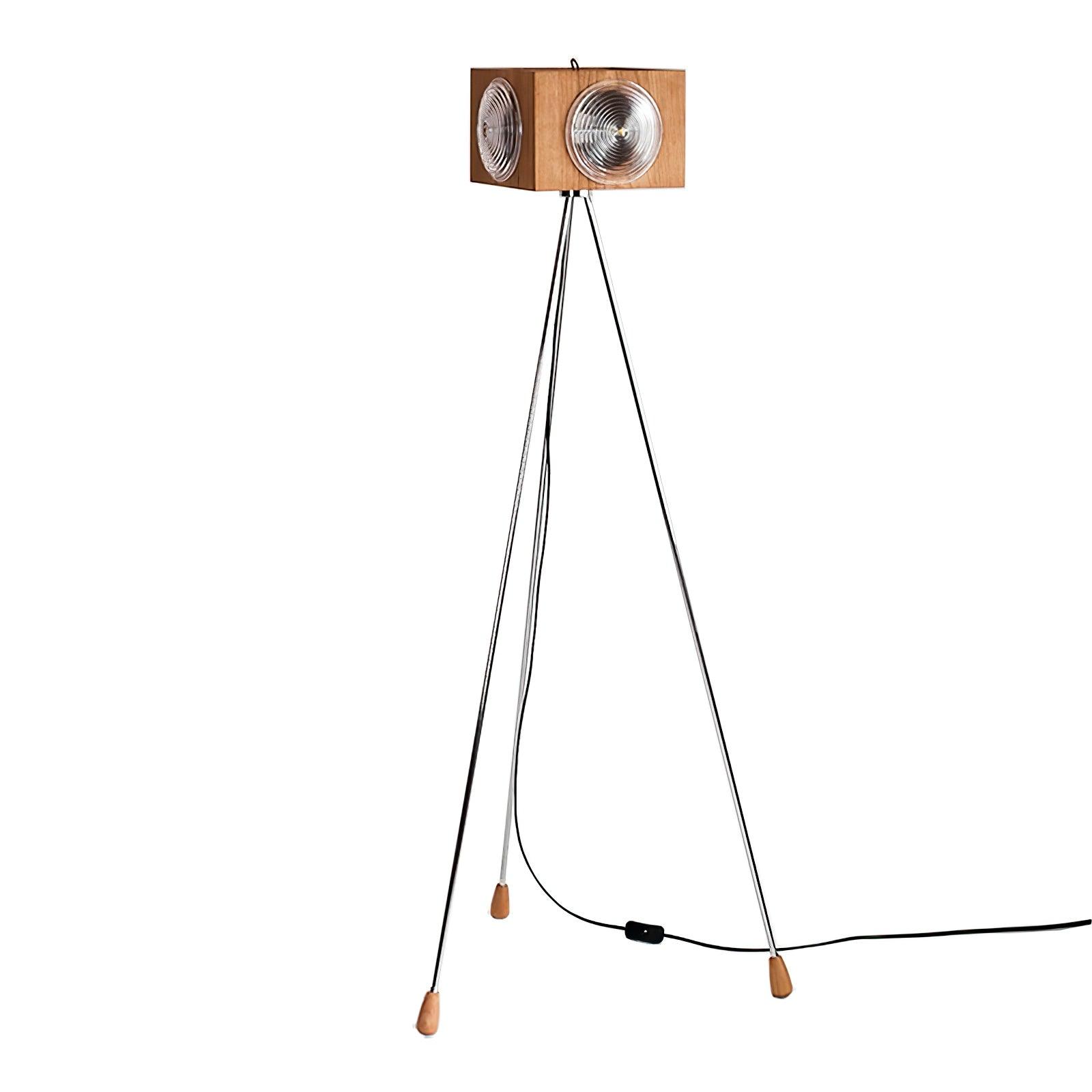 Retro Camera Focus Floor Lamp