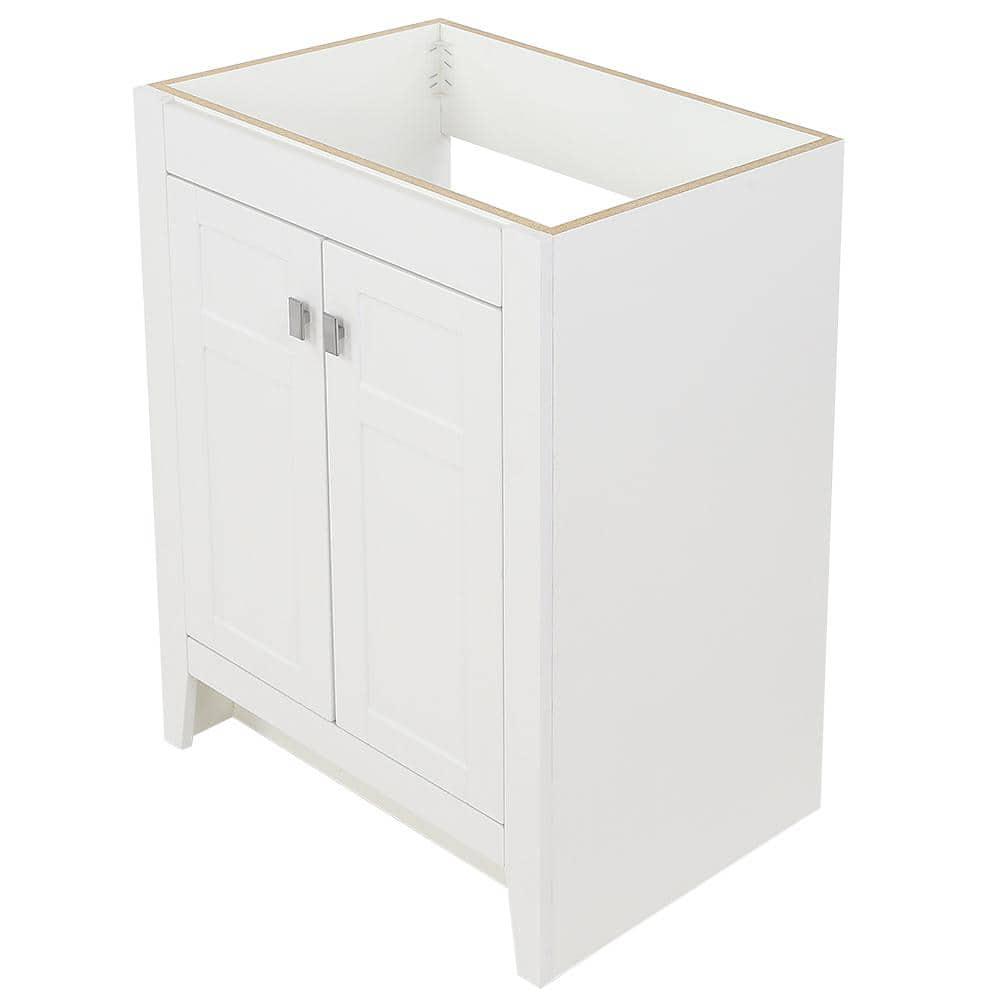 Home Decorators Collection Bladen 24 in W x 184 in D x 3425 in Bath Vanity Cabinet Only in White