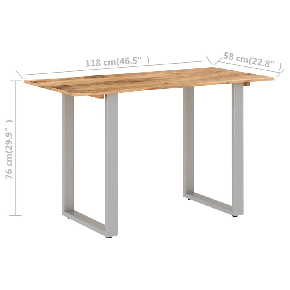 vidaXL Dining Table 46.5\