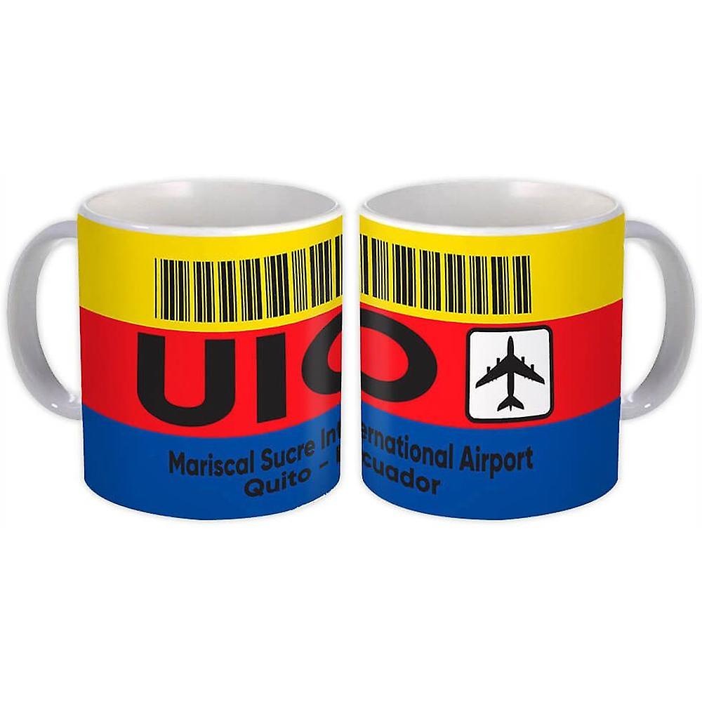 Gift Mug: Ecuador Mariscal Sucre Airport Quito UIO Travel