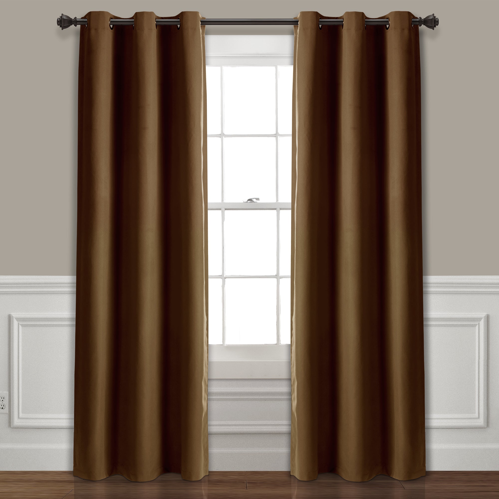 Absolute Blackout Window Curtain Panel Set