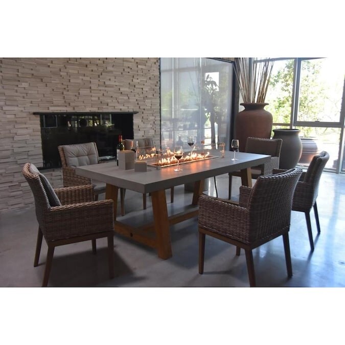 Elementi Sonoma Outdoor Fire Pit Table 83\