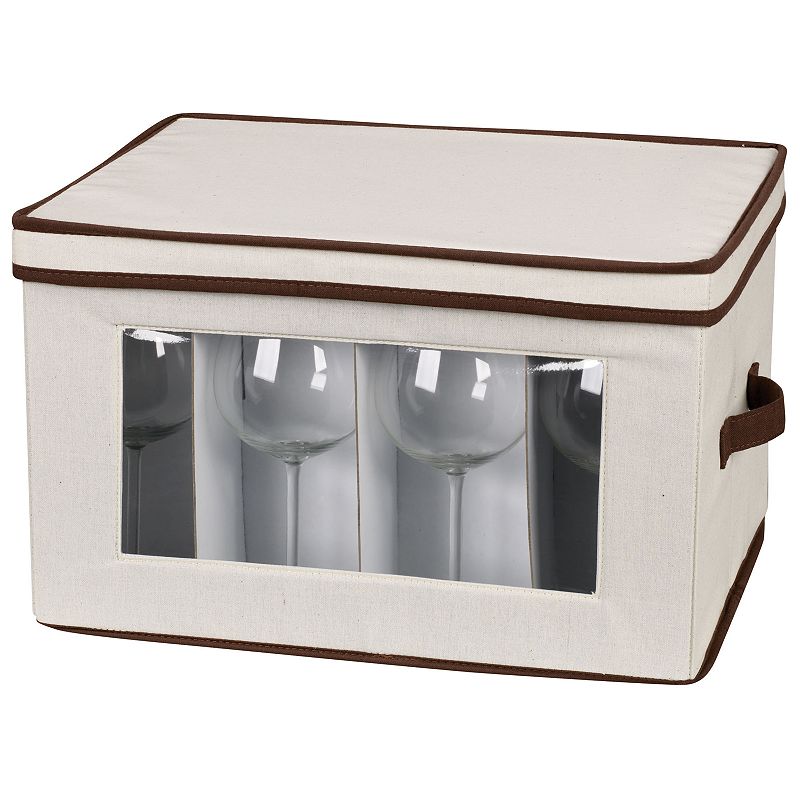 Household Essentials Balloon Goblet Lidded Storage Chest