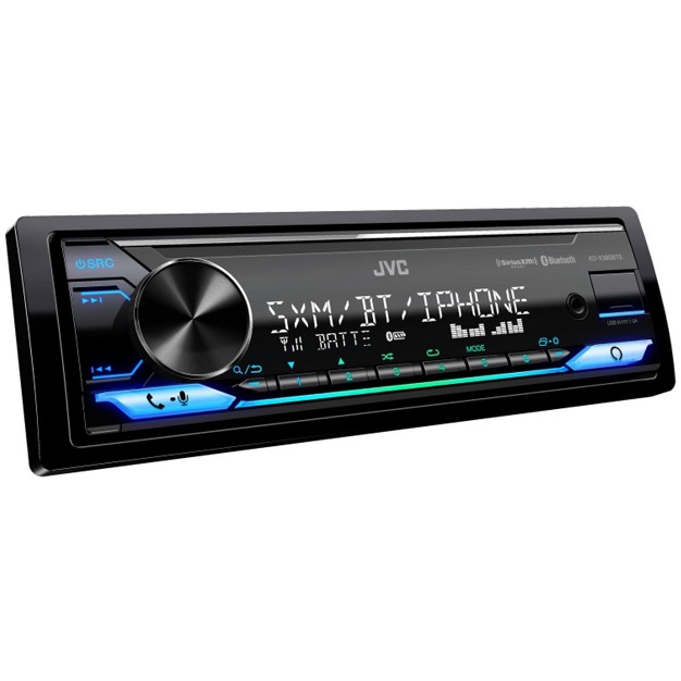 Jvc Kd x380bts Digital Media Receiver Featuring Bluetooth Usb Amazon Alexa 13 band Eq amp Variable color Illumination