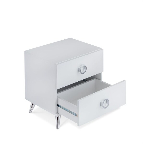 Night Table in White - - 35171105