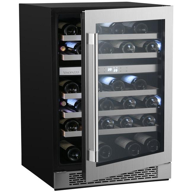 AVG 46-Bottle Vinopazzo Series Wine Cellar with 2 Temperature Zones VPC46DS2