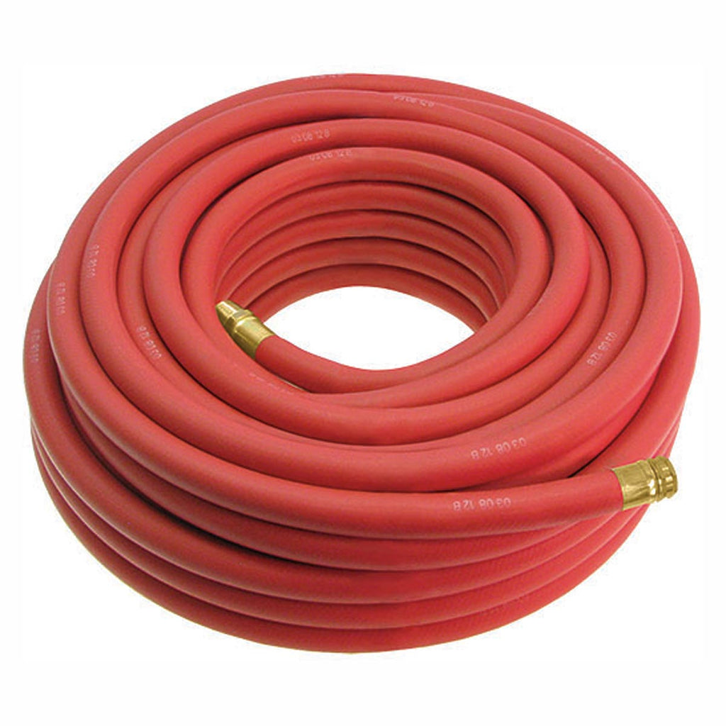 Underhill UltraMax Reinforced Rubber Hose， 3/4 x 75'， Red