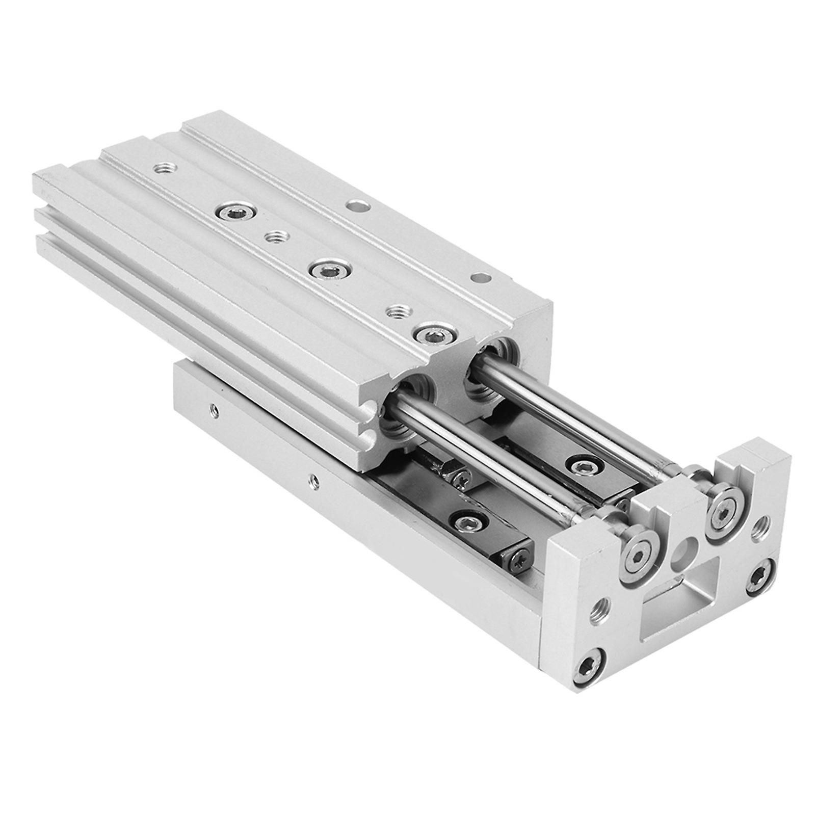 Mxs12 Pneumatic Guide Rail Cylinder High Precision Double Acting 122mm Bore Sizemxs1250