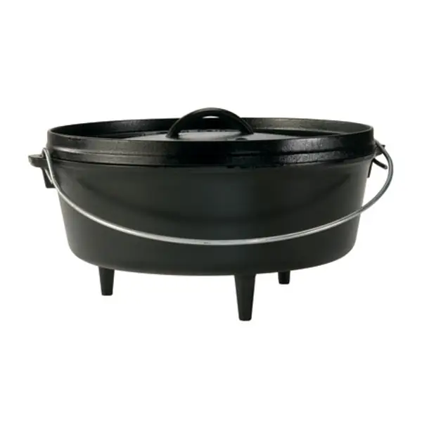 Lodge Cast Iron Deep Camp Dutch Oven