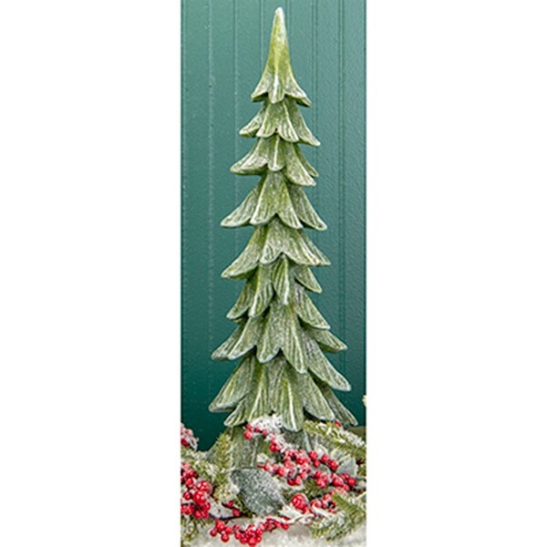 AandB Home Snow Sparkle Pine Tree