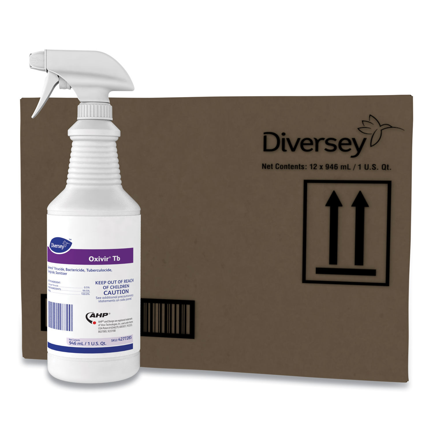 Oxivir TB One-Step Disinfectant Cleaner by Diverseyandtrade; DVO4277285EA