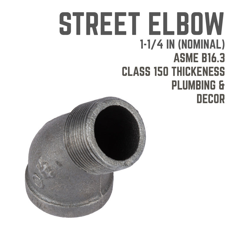 STREET ELBOW 45 1-1/4