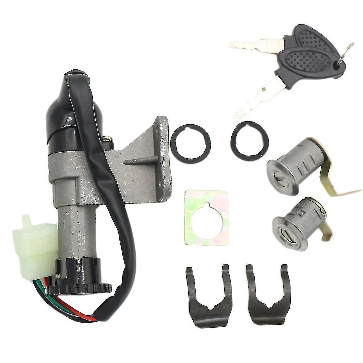 Motorcycle Ignition Switch Key Lock Set For 50cc 150cc Gy6 Scooter Moped Taotao Jonway Roketa