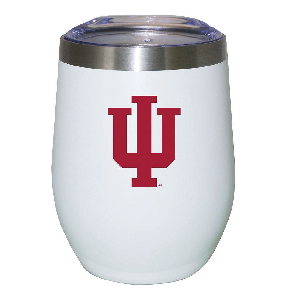 Indiana Hoosiers 12oz. Logo Stemless Tumbler