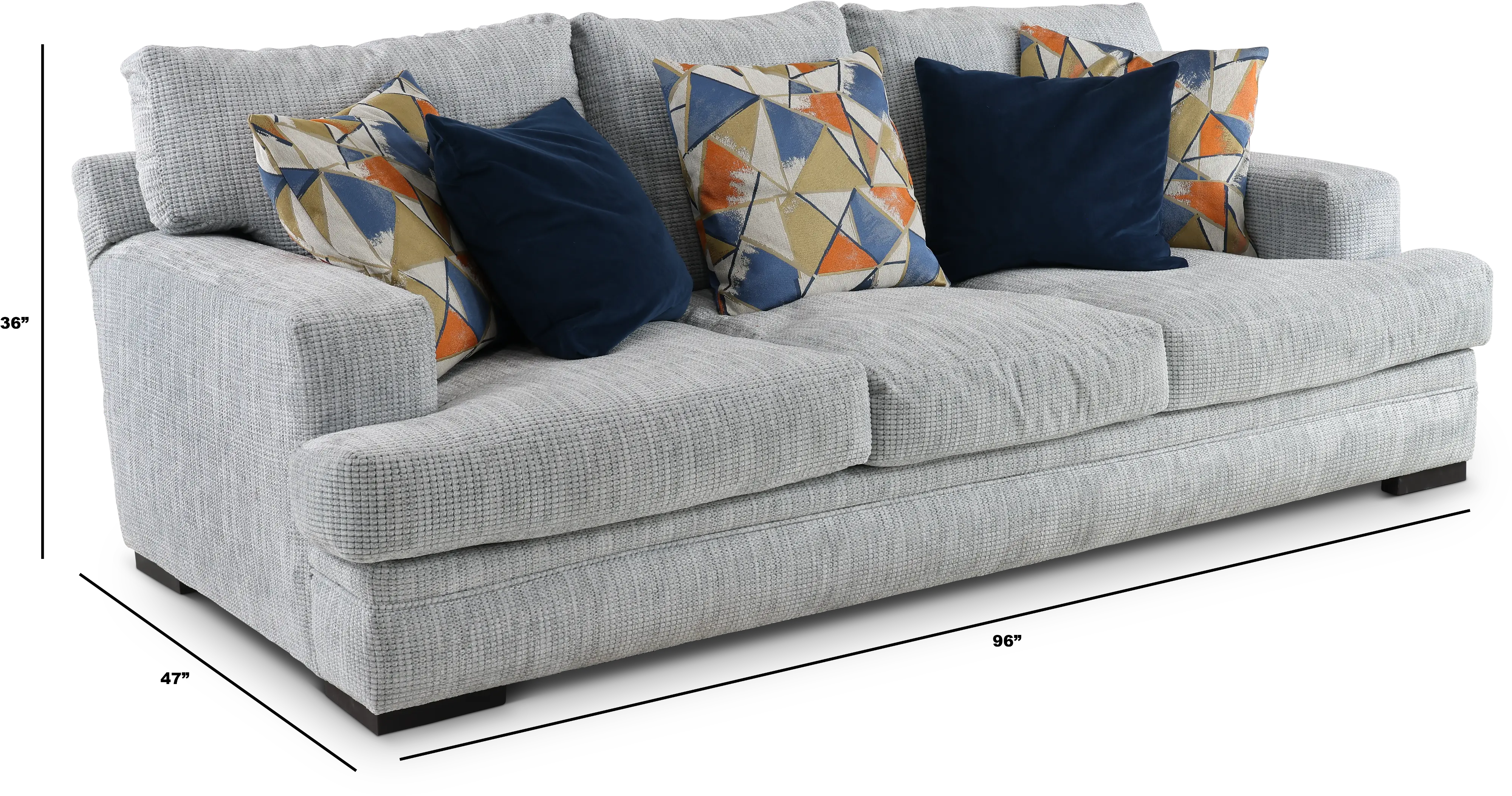 Piccolo Gray Sofa