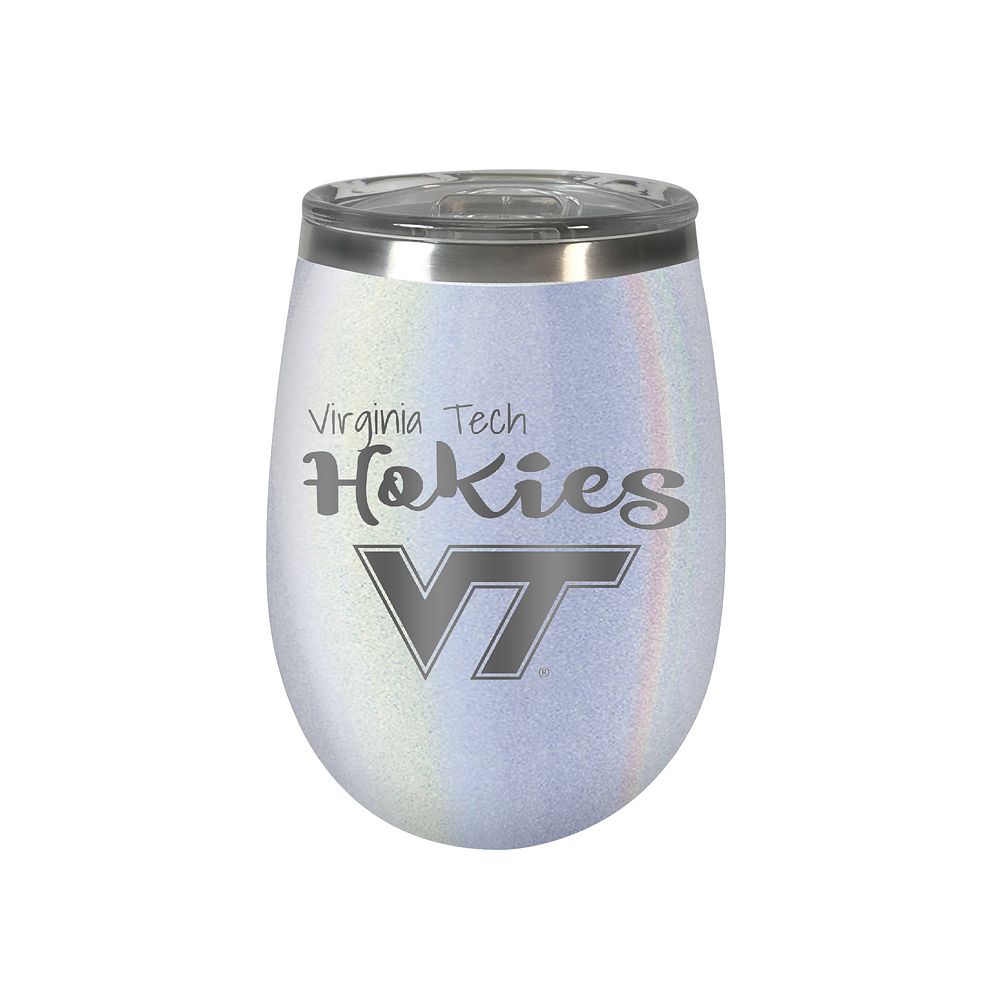 Virginia Tech Hokies Opal Finish Wine Tumbler