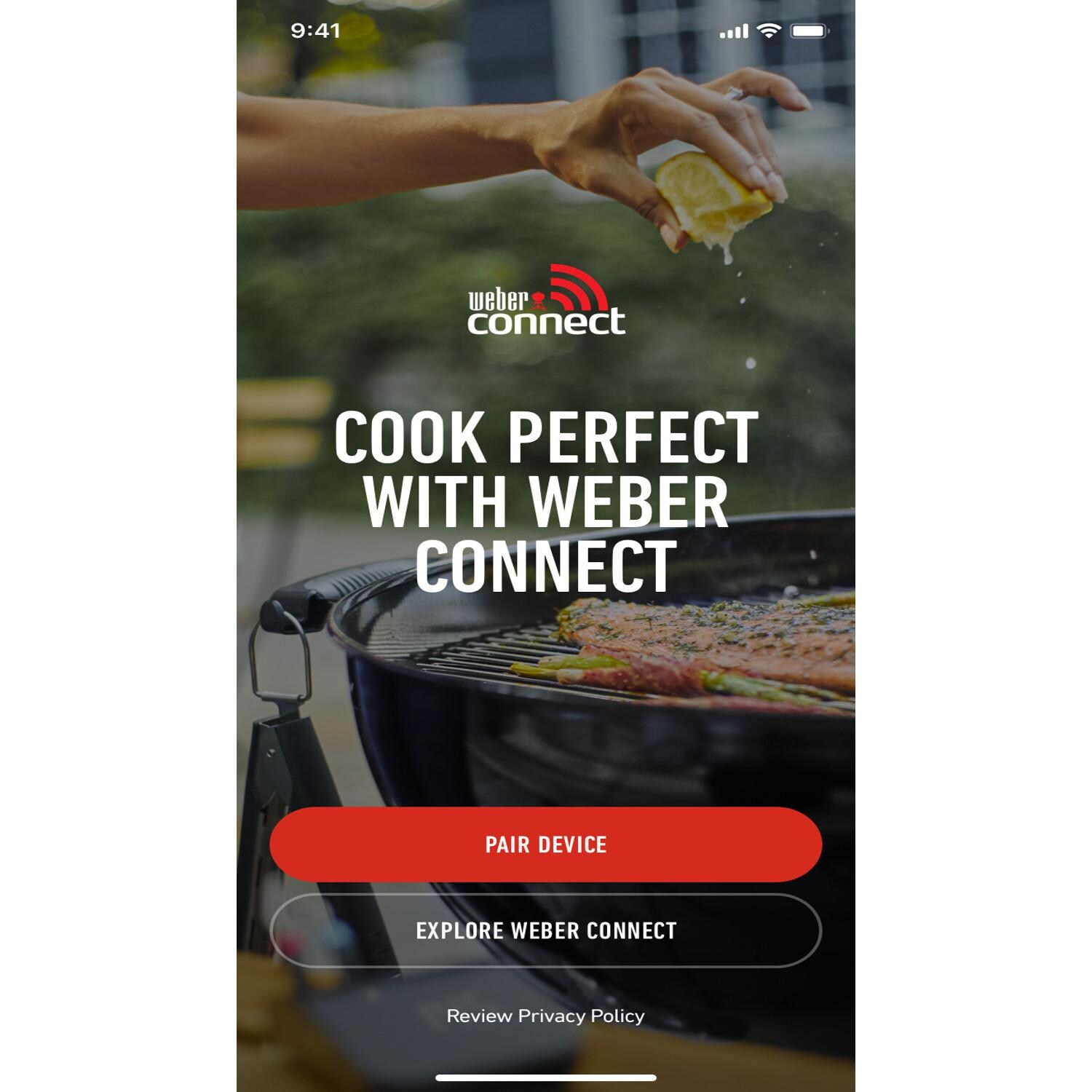 Weber Connect 3201 Wi-Fi Enabled Smart Grilling Hub