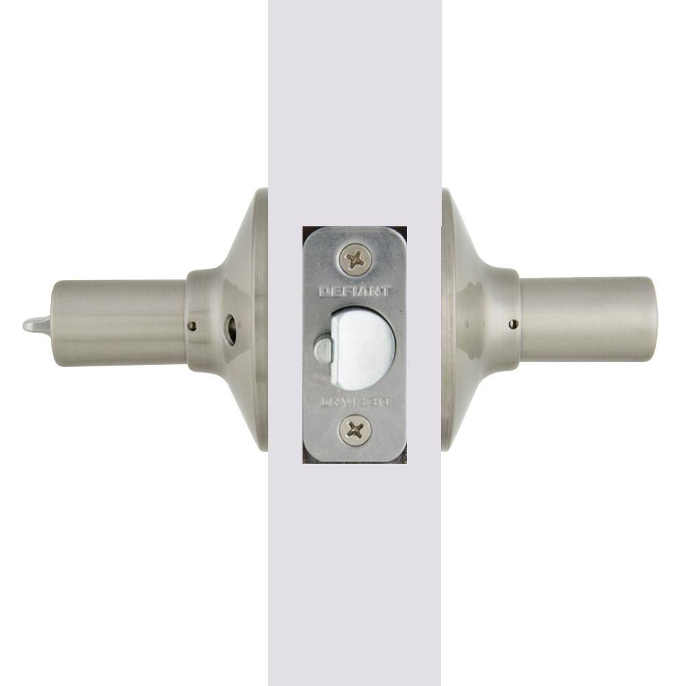 Defiant Freedom Satin Nickel Keyed Entry Door Lever 32LEX200B