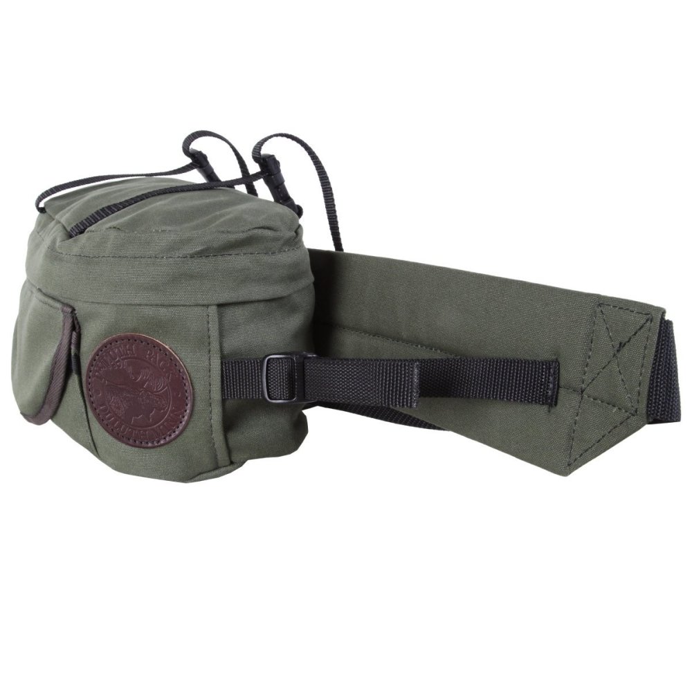 9 Liter Capacity Olive Drab Canvas Lumbar Pack