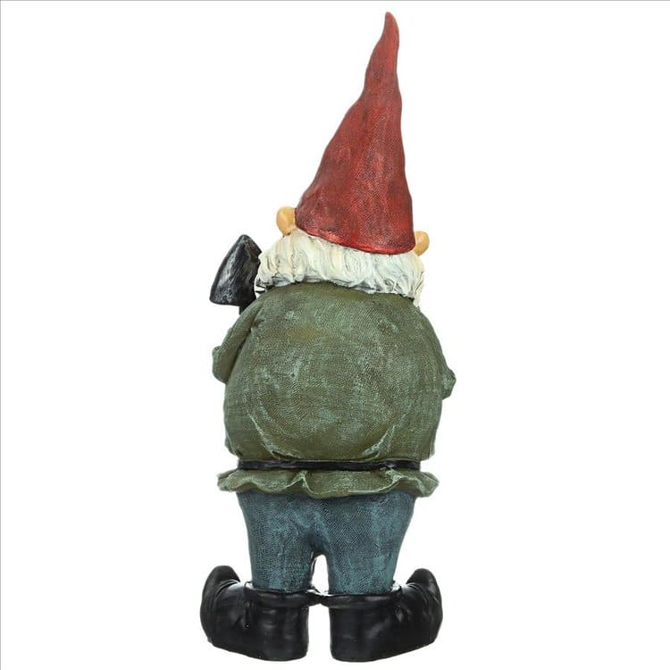 Dagobert with Gifts Garden Gnome Statue by Design Toscano