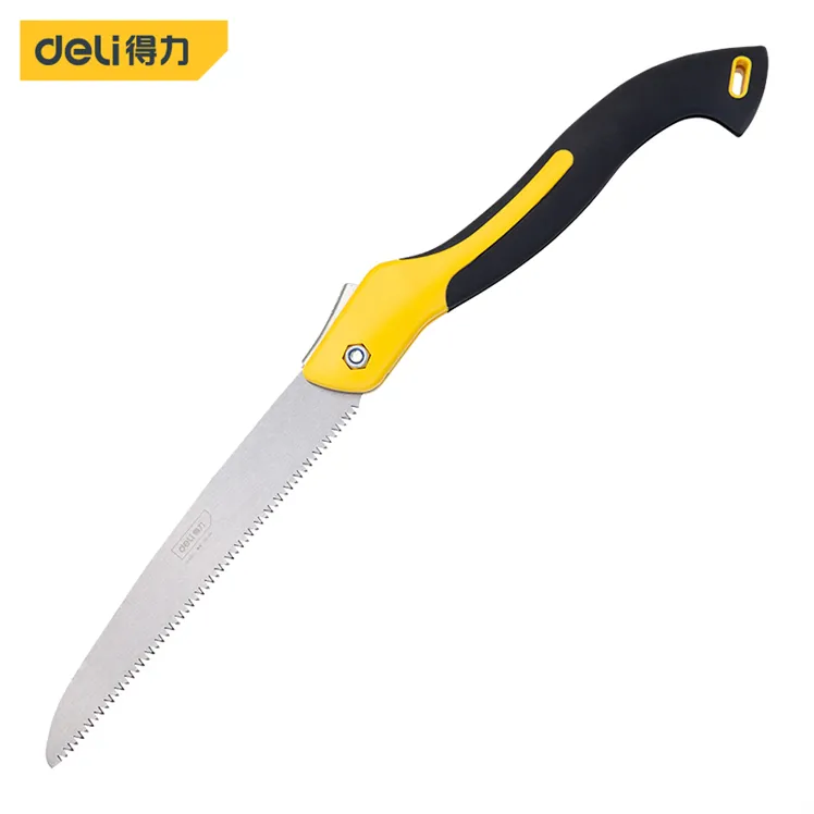 Deli tools DL4672 Hand saw domestic woodworking folding saw garden logging saw fruit tree hand saw tool