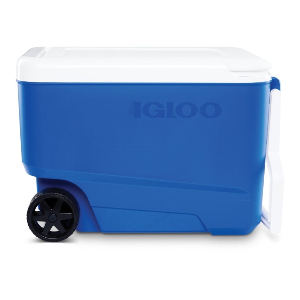 Igloo Wheelie Cool 38 Hard Cooler Majestic Blue 38qt ;