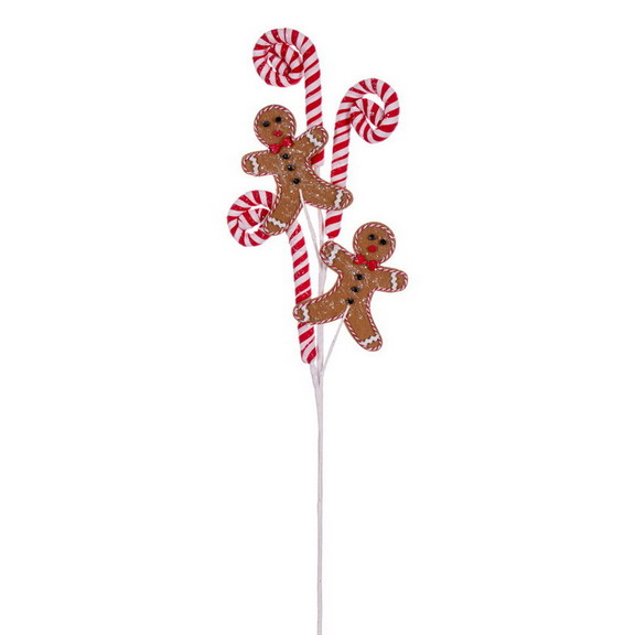 Vickerman QG221342 27 Gingerbread and Mint Swirl ...