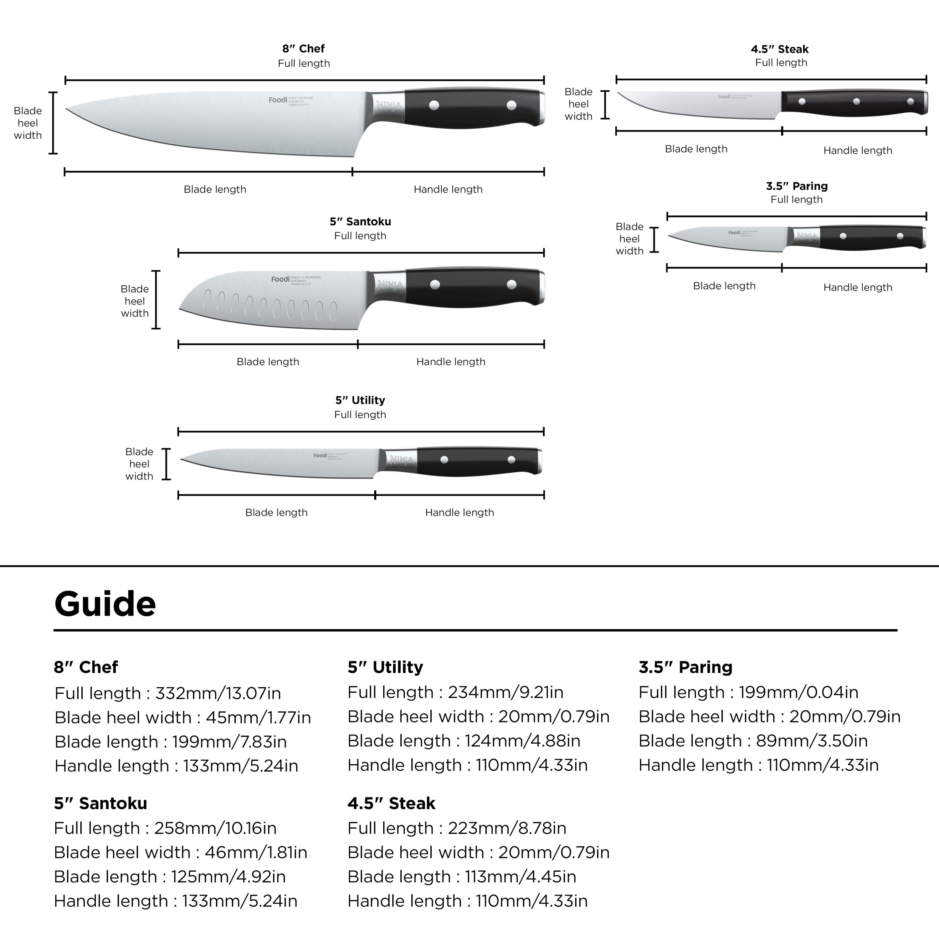 Ninja Foodi NeverDull Premium Knife System 12 Piece Set