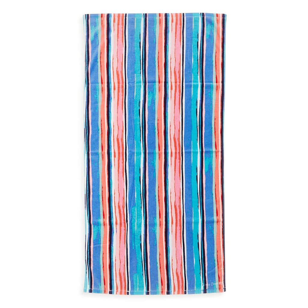 Vera Bradley  Dorm Towel in Paradise Stripe