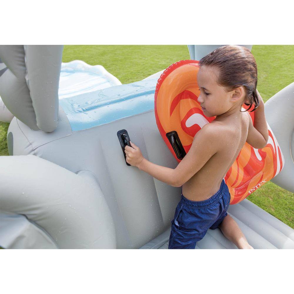 Intex Surf 'N Slide Inflatable Kids Water Slide and Wet Set Repair 6 Patch Kit 57159EP + 59631EP