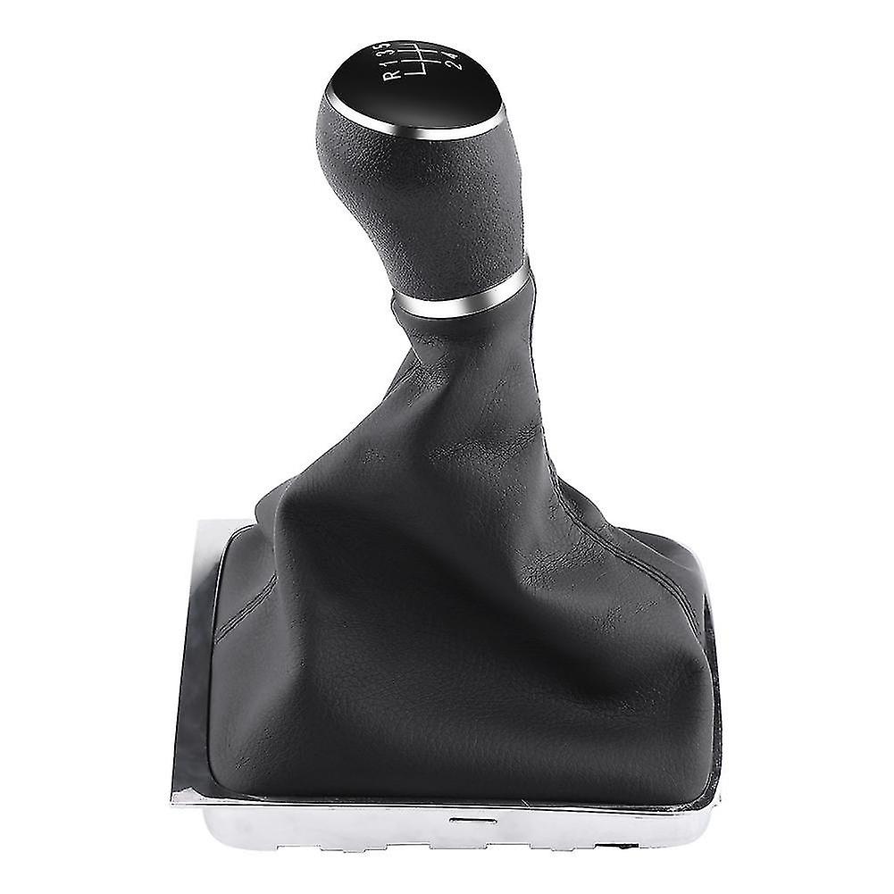 5 Speed Car Gear Shift Knob Gearstick Gaiter Boot Kit For  Passat B7 2011-2015