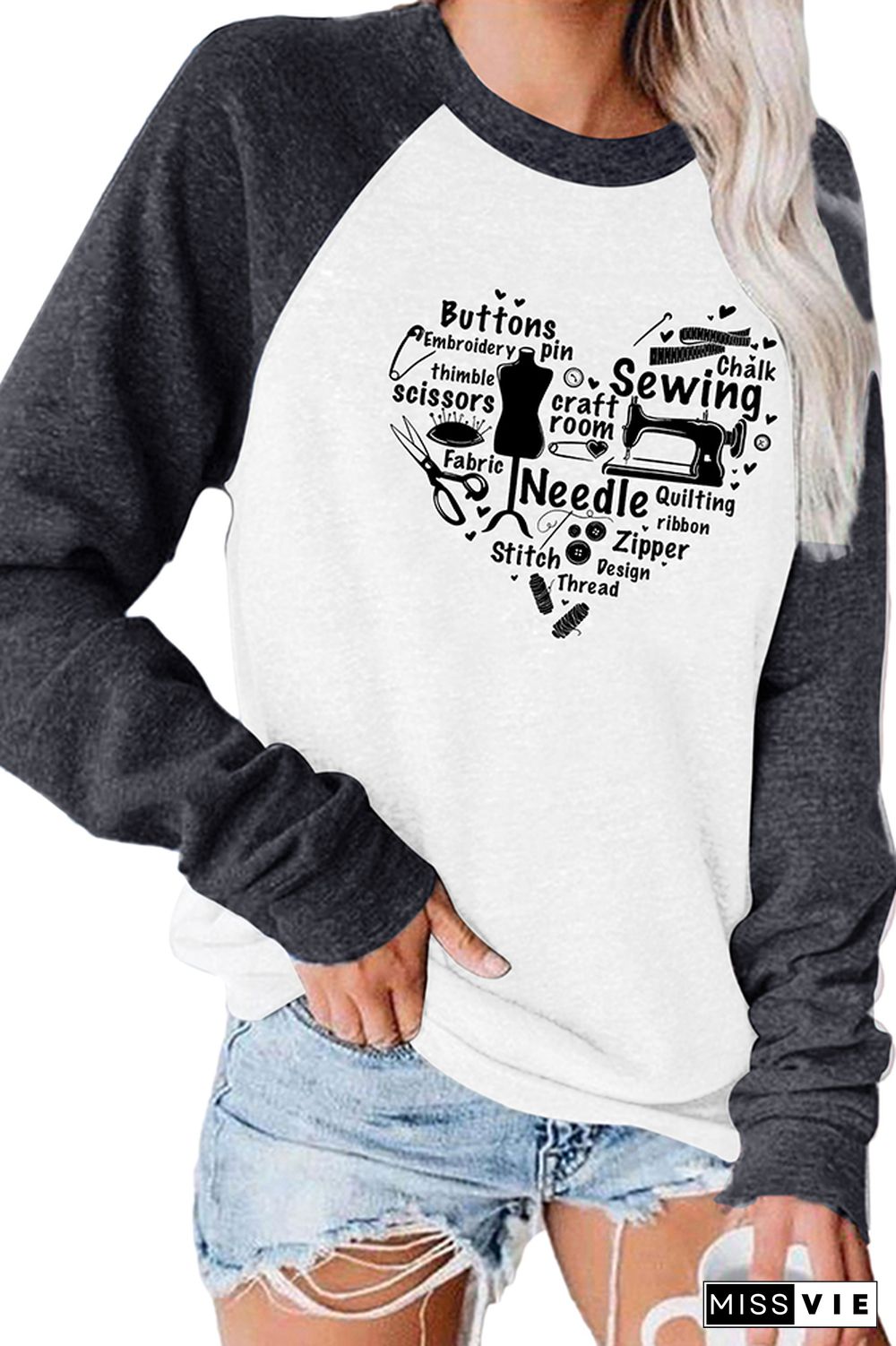 Sewing Files For Cricut Long Sleeve Graphic Tee Wholesale