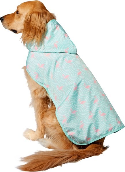 Frisco Flamingo Dog Raincoat