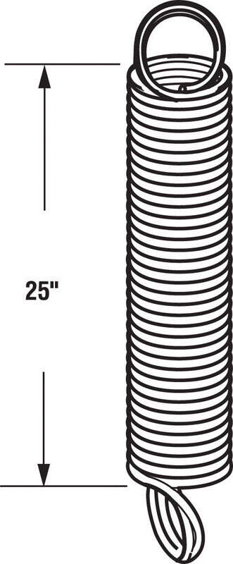 Prime-Line 25 in. L 120 lb Garage Door Spring