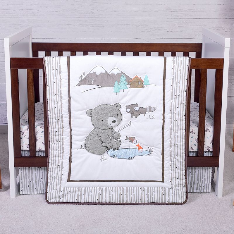 Trend Lab Gone Fishing 3 Piece Crib Bedding Set