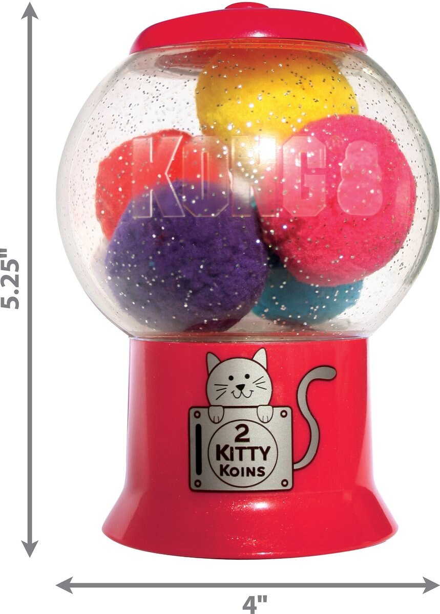 KONG Catnip Infuser Plush Cat Toy with Catnip