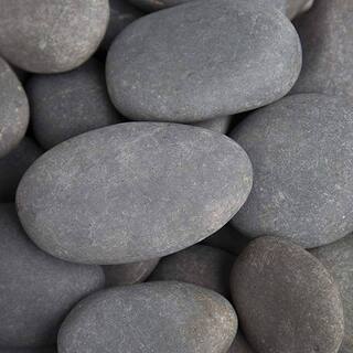 Rain Forest 0.25 cu. ft. 3 in. to 5 in. 20 lbs. Grey Mexican Beach Pebble RFGMBP5-20